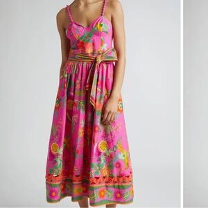 Delicate Fruit Garden Mini Dress